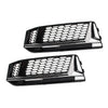 Audi A4 B9 S4 Honeycomb Mesh Fog Light Grille Cover (2016-2018)