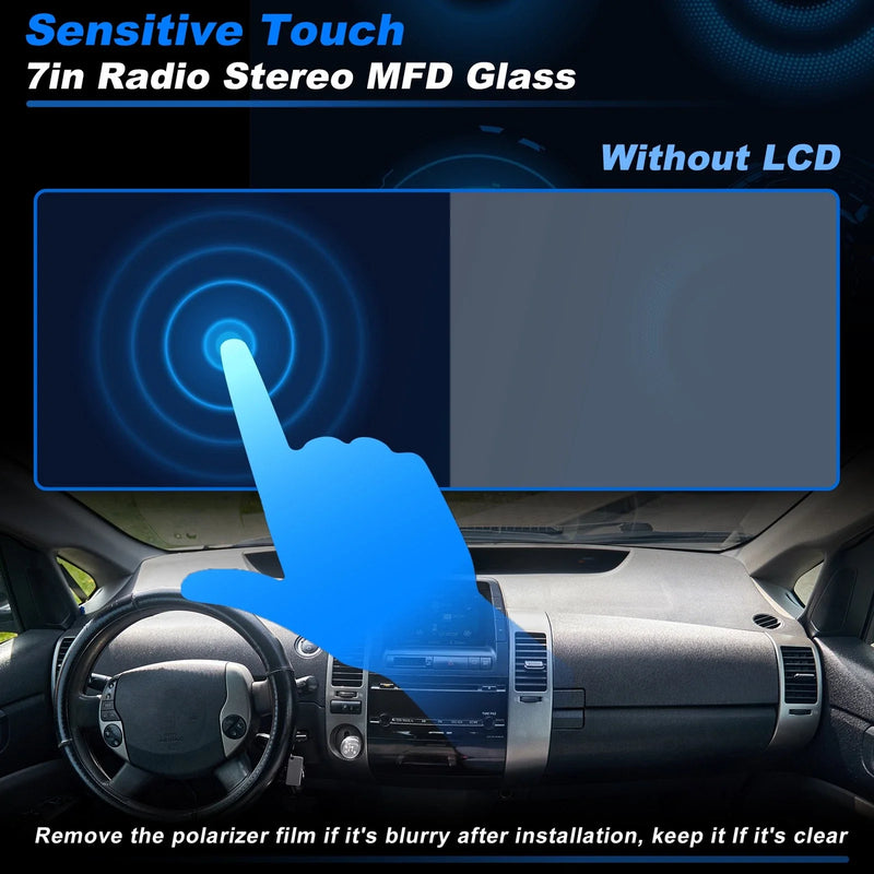 Toyota Prius 7in Touch Screen Digitizer (2004-2009)
