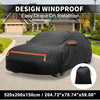 Jeep SUV with Windproof Straps Waterproof Car Cover (Fits Most Models)