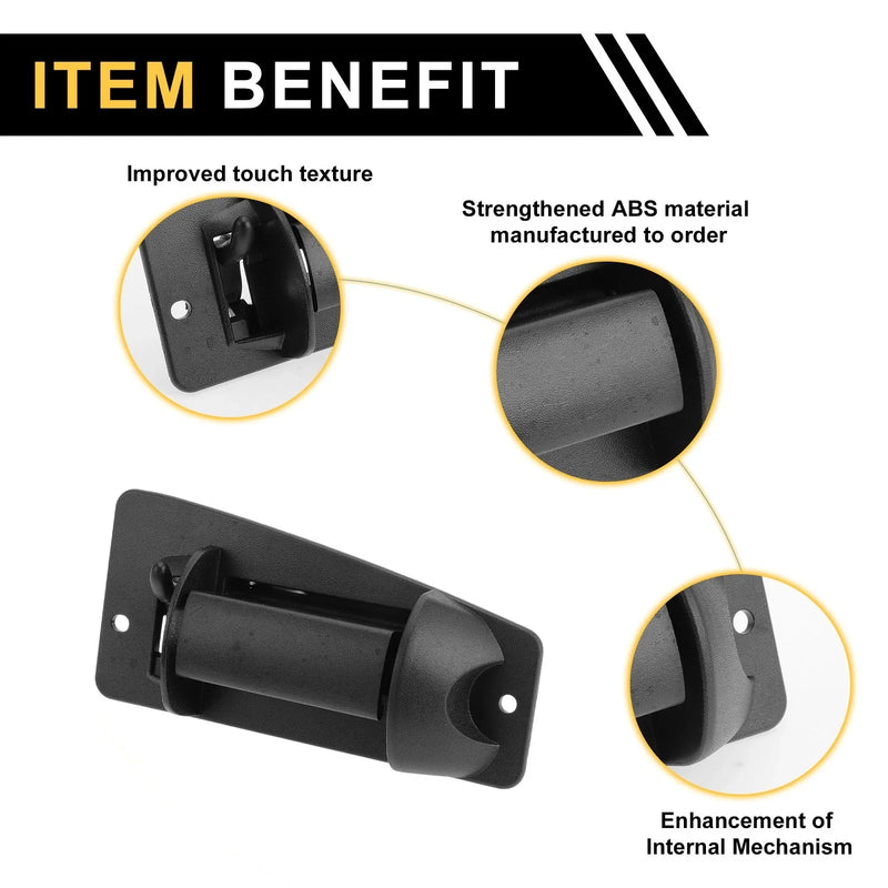 Chevrolet Silverado 2500 (1999-2004) Black Front Right Door Handle