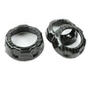 Dodge Challenger Charger Carbon Fiber Style Air Conditioning Button Rings