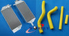Suzuki RM125 Aluminum Radiator + Silicone Hose (2001-2008)