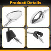 Piaggio Vespa LXS125 Motorcycle Rear View Mirrors Side Mount