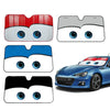 Car Cute Eye Folding Sun Shade Windshield Cover (Universal Fit)