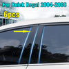 Buick Regal 6PCS Glossy Black Window Pillar Posts Trim Cover (2004–2008)