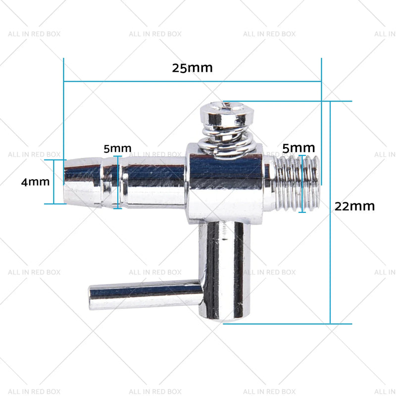 Aquarium Fish Tank Pond Pump Hose 4mm Air Flow Distributor Valves