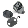 MB Glass Lock Buckle Black Plastic