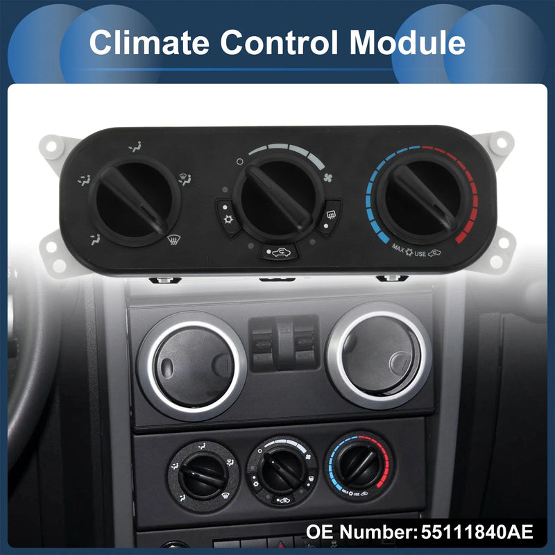 Jeep Wrangler Climate Control Module (2007-2010)