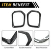 Toyota Tacoma Carbon Fiber Fog Light Grill Cover Trims (2016-2023)