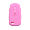 Ford Pink Silicone 3 Button Key Fob Case Cover