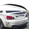BMW E82 Coupe P Style Black Sapphire Rear Boot Spoiler (2007-2013)