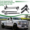 Ford Mustang 6 x Front Suspension Kit Tie Rod Ends & Sway Bar Links (2011-2014)