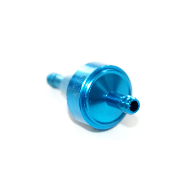 PIT PRO Quad Dirt Bike ATV Buggy 6mm Alloy Blue Petrol Fuel Filter