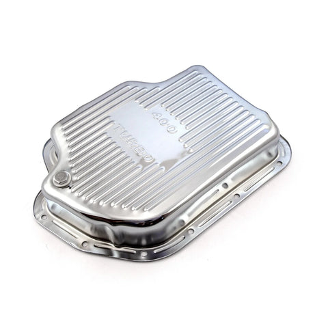 TH400 Turbo Deep Transmission Oil Pan Chrome