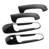 Dodge Ram 1500 2500 3500 4500 5500 8x Black Door Handle Covers (2009-2018)