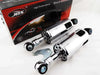 Harley Davidson FLSTF Softail Fat Boy Chrome Rear Shock Absorbers (90-99)