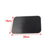 Motorcycle DIY 2.5mm Aluminum Black License Plate