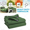 Heavy Duty Canvas Tarp 3 x Army Waterproof Sun Blocked Tarpaulin
