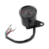 Motorcycle Universal Mini Speedometer Odometer Gauge w/ Indicator Light