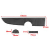 Fiat 500 Carbon Fiber Co-pilot Dashboard Panel Cover (2012-2015)