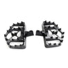 Harley Touring Sportster Softail Dyna Wide Red Foot Pegs