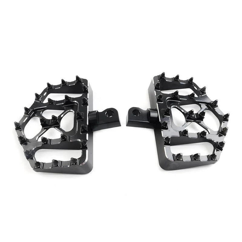 Harley Touring Sportster Softail Dyna Wide Red Foot Pegs