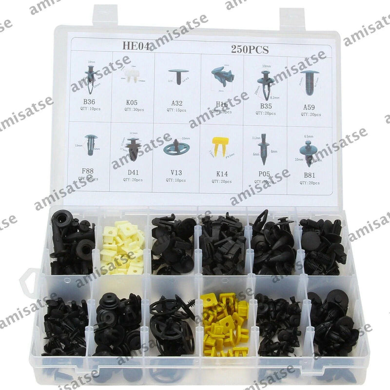 Nissan Bonnet Door Fender Bumper Retainer 250 Clips