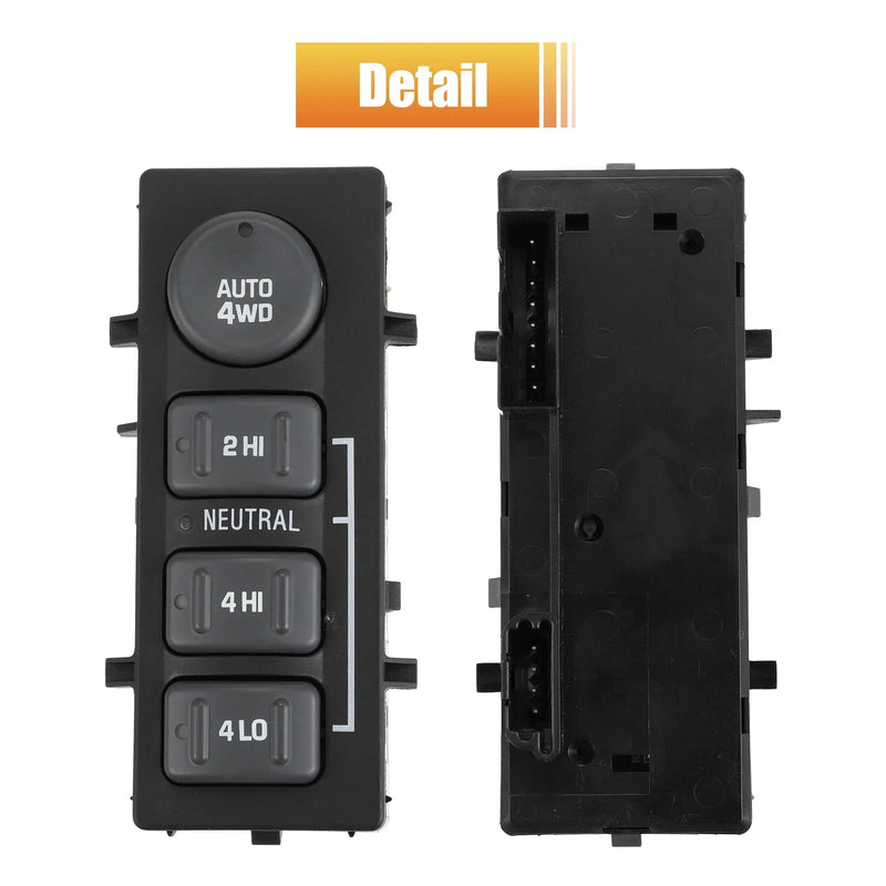 GMC Sierra 2500 4WD Wheel Drive Selector Switch (1999-2002)