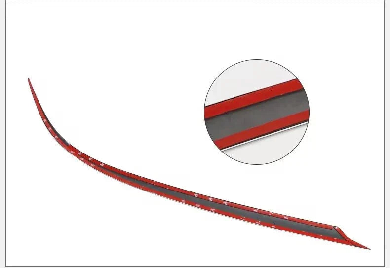 Lexus ES350 300h 4X Chrome Headlight Eyebrow Trim Strips (2019–2022)