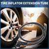 Car Motorcycle Inflator Extension Tube 51.18in M8x0.8 0.305in x32TPI