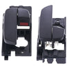 Hyundai Accent Set of 2 Black Inner Door Handles (2005-2009)