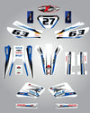 Yamaha TTR 250 Custom Sticker Kit (2006-2009)