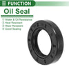 Oil Seal / 30x50x10mm / Seal Ring Rotary Shaft Seal NBR Rubber Black 5 Pcs