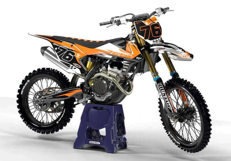 KTM SX 150 Custom Graphics Full Kit Stickers (2016-2018)