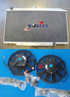 Nissan Patrol Y61 Petrol 4.5L Aluminum Radiator & Fans (1997+)