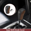 Subaru Forester (2006-2012) - Brown Faux Leather Car Gear Shift Knob Cover