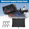 Set Universal Motorcycle Luggage Net 20x16 Elastic Waterproof Trunk Cover