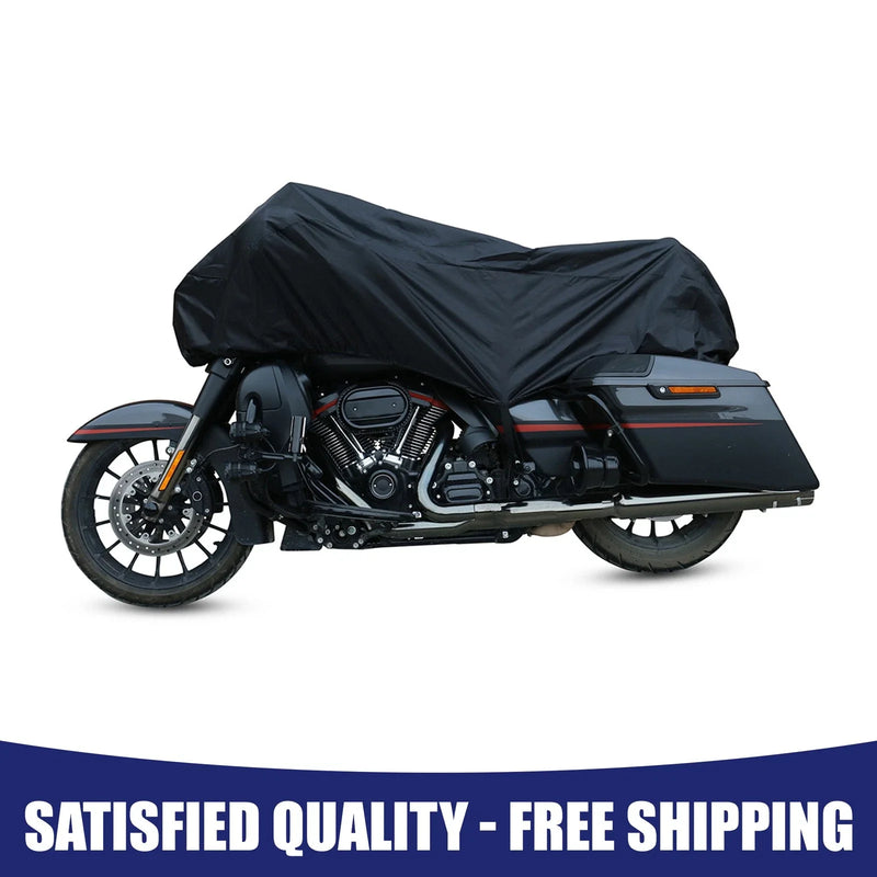 Motorcycle Outdoor Waterproof Rain Dust UV Cover XL Half Cover