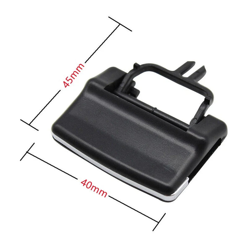 Vehicle Clip A/C Vent Outlet 1pc Black