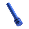 4 x Aluminum Alloy Blue Car Interior Door Lock Knob Covers