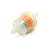 Motorcycle 4 x 6mm Dia Hose Gasoline Inline Gas Oil Fuel Filter with Magnet