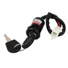 Motorcycle Ignition Switch Lock - Four-Wired - 2 x Keys