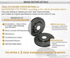 Hiace 2 x Front Disc Brake Rotors 285mm (1998–2005)