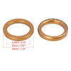 GY6125 O Rings 5pcs 22mm ID 30mm OD Exhaust Muffler Pipe Gasket