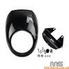 Harley FXD XL1200 FXR 5 3/4" Headlight Fairing Mask