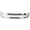 1-Piece Front Bumper For Ram 1500 11-12 Code MCT Chrome