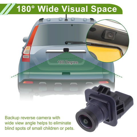 Ford Taurus (2015-2019) - 120-180 Degree Backup Lens Rear View Camera