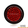 Universal Fit 4X Motorcycle License Plate Reflectors