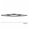 Nissan Urvan E23 Front Pair Eco Wiper Blades (1980 - 1986)