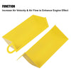 BMW E90 / 91 Yellow Hood Scoop Dynamic Cold Air Intake